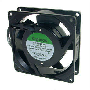 FAN 92sqx25 220V SLV LEA 37CFM - SF23092A-2092HSL *A*