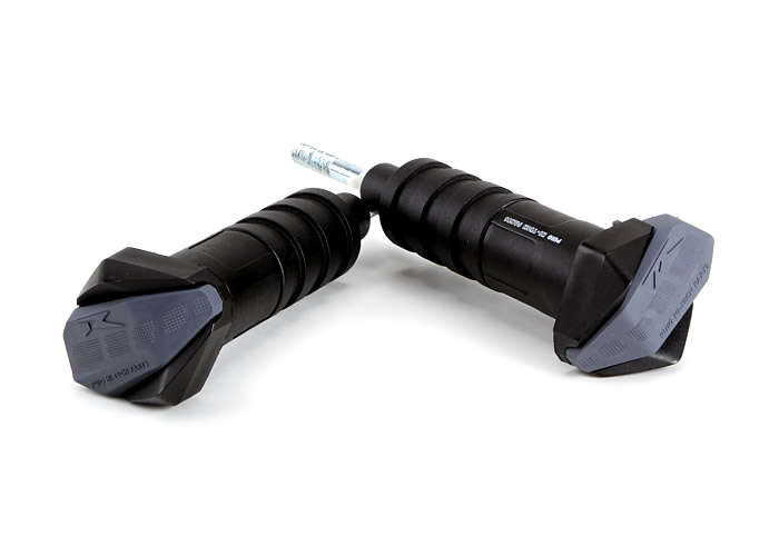 PUIG - Suzuki DL1000 V-Strom (14-16) - Black R12 Frame Sliders (Full Kit)