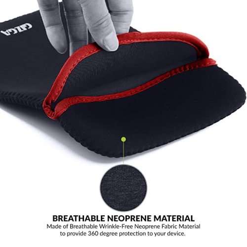 15.6" Notebook Laptop Protective Sleeve Carry Bag Case - Black