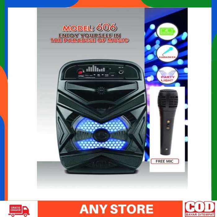 JUAL 605 bt-speaker with microphone