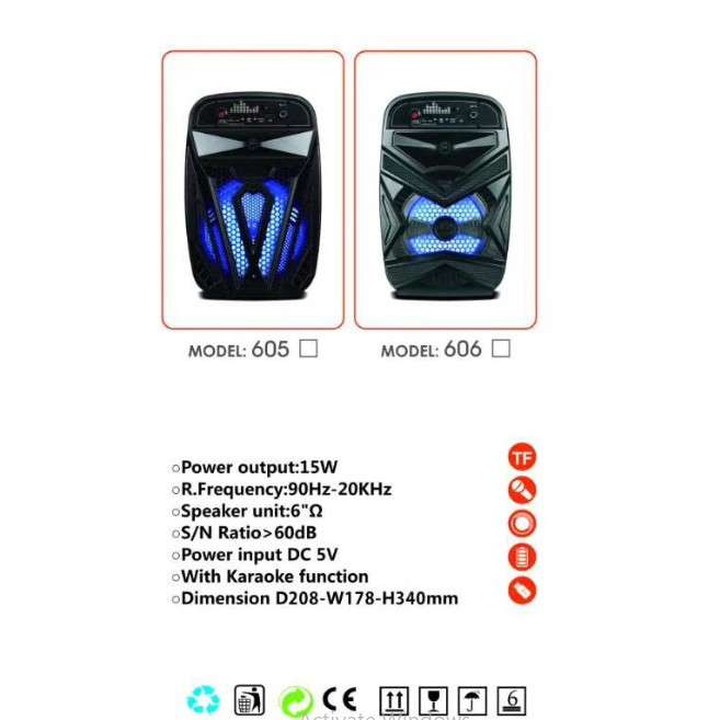 JUAL 605 bt-speaker with microphone