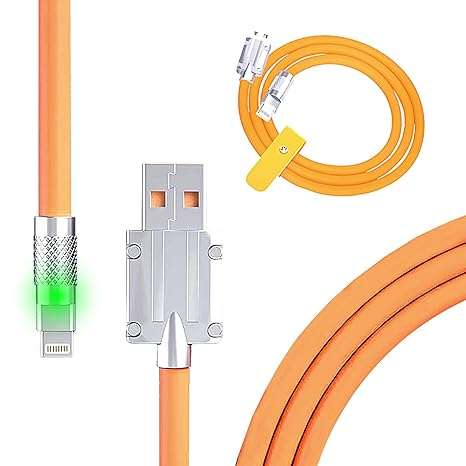 120W Super fast USB To Lightning data Cable for iPhone