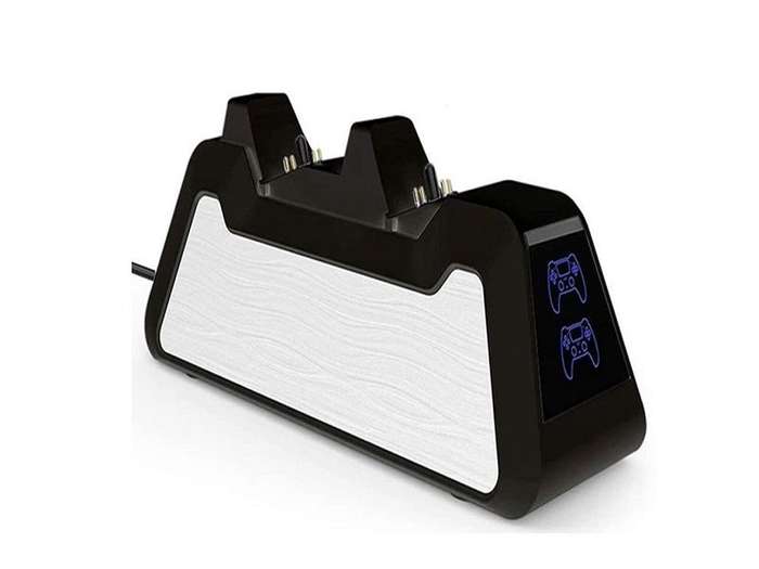 MIMD  Dual Charger Station Charging Dock for PS5 Wireless Controller -
