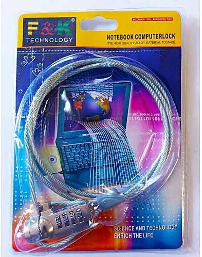 F&K Technology Notebook Computer Lock