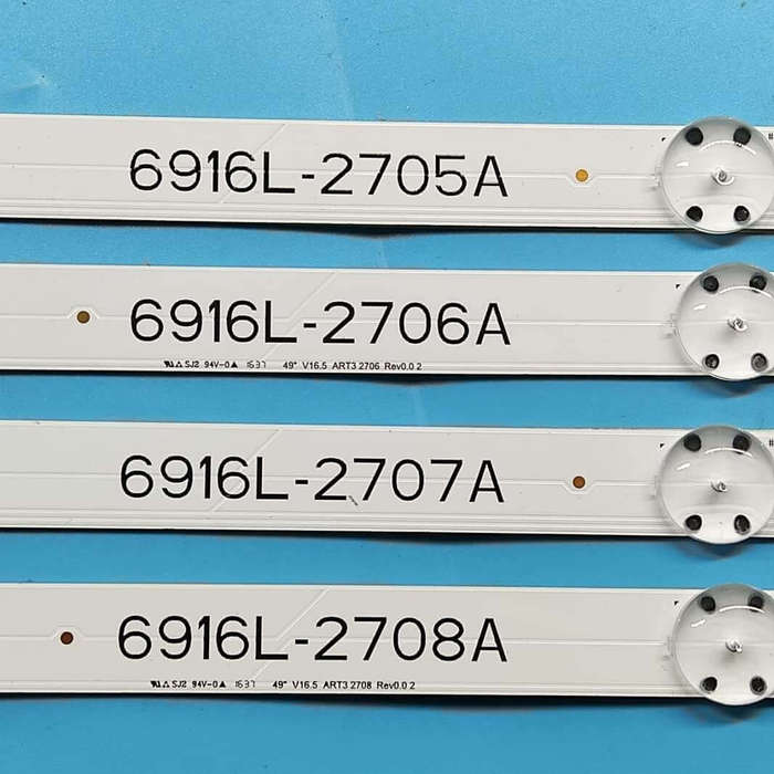 Replacement LED Backlight Strips Compatible with LG 49" 49UH610V 49UH620V 49UH603V 49UH610A LC490...