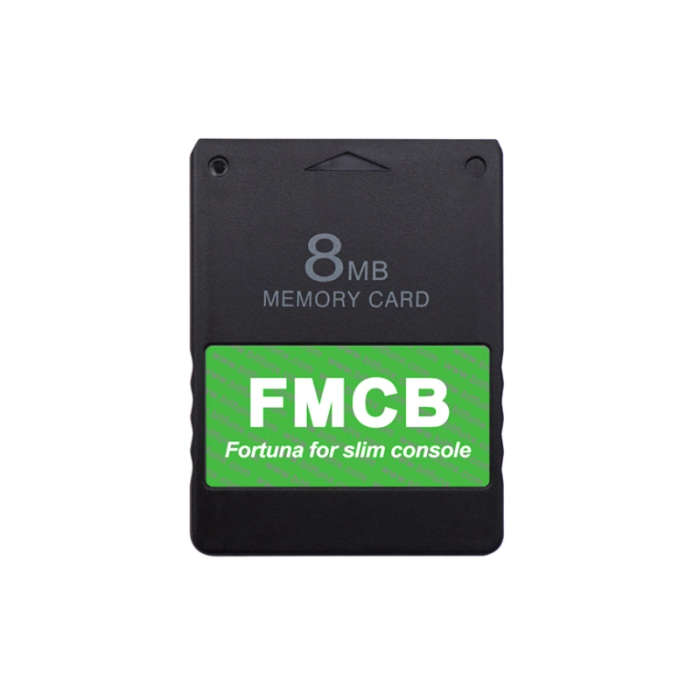 PS2 Slim Fortuna FMCB 8M Memory Card
