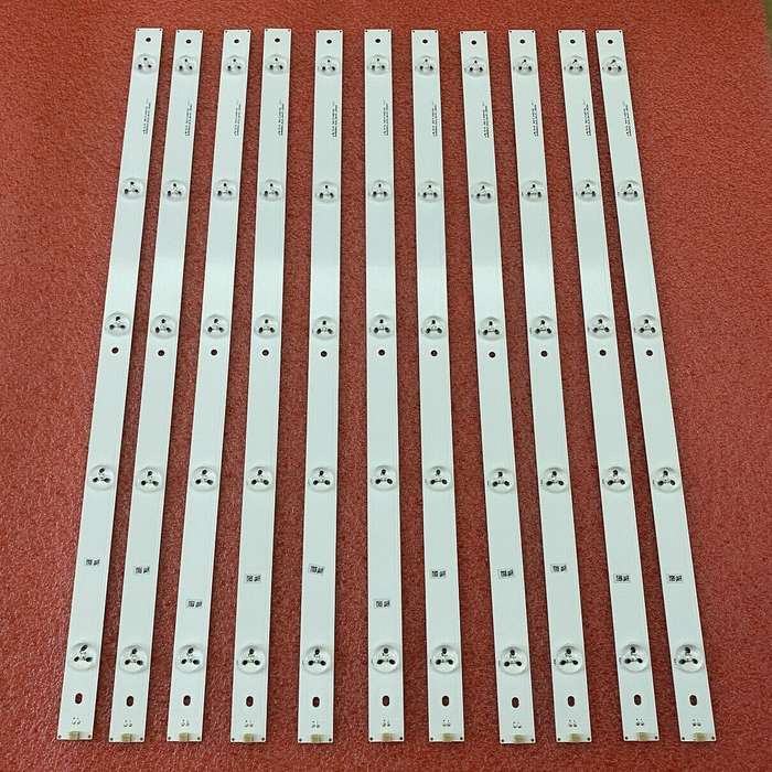 Sharp Insignia Hisense 50 inch TV replacement backlight strips (11 strips, 5 lights per strip) HD...