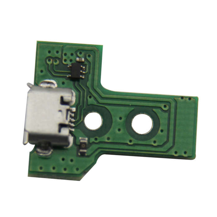 12Pin Controller Usb Pcb Board - Green Jds-030 For PS 4 PS4
