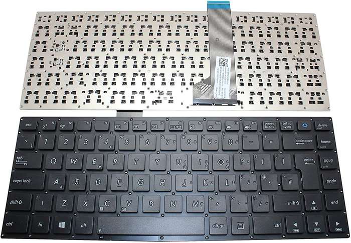 Replacement Laptop Keyboard for ASUS VivoBook S400 S400C S400CA S400E UK Layout