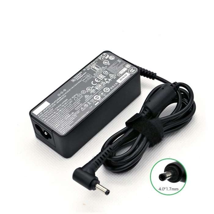 Replacement Laptop Charger For Lenovo 20V 2.25A 45W 4mm X 1.7mm