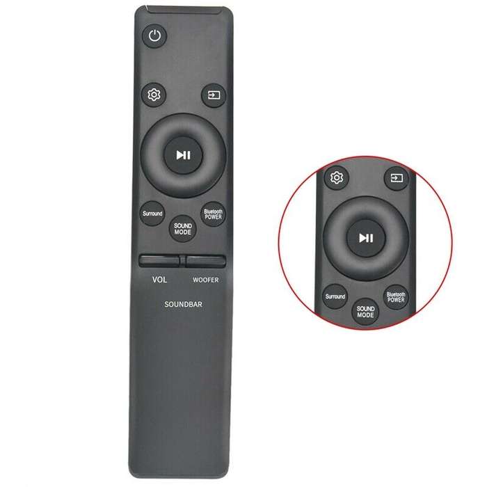 AH59-02758A Replacement Remote Control for Samsung Sound Bar Hw-M450 Hw-M550 Hw-M430