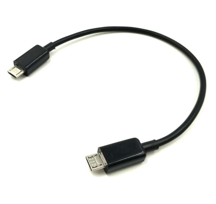 Micro USB to Micro USB OTG (On-The-Go) Data Cable