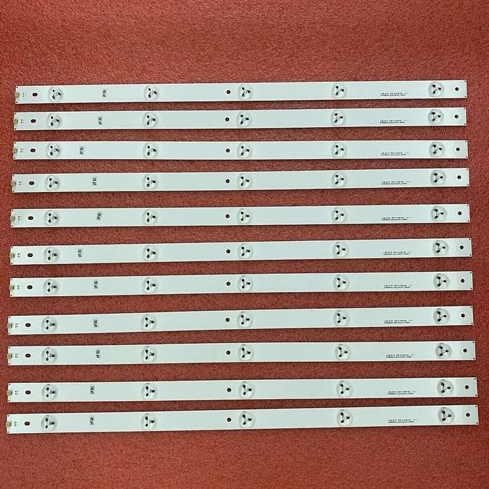 Sharp Insignia Hisense 50 inch TV replacement backlight strips (11 strips, 5 lights per strip) HD...