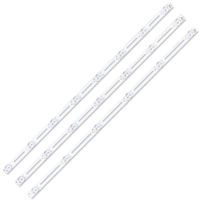 32inch - 55inch Universal LED TV Backlight strips for Most Generic TV brands 7LED 3V 3pin Connector