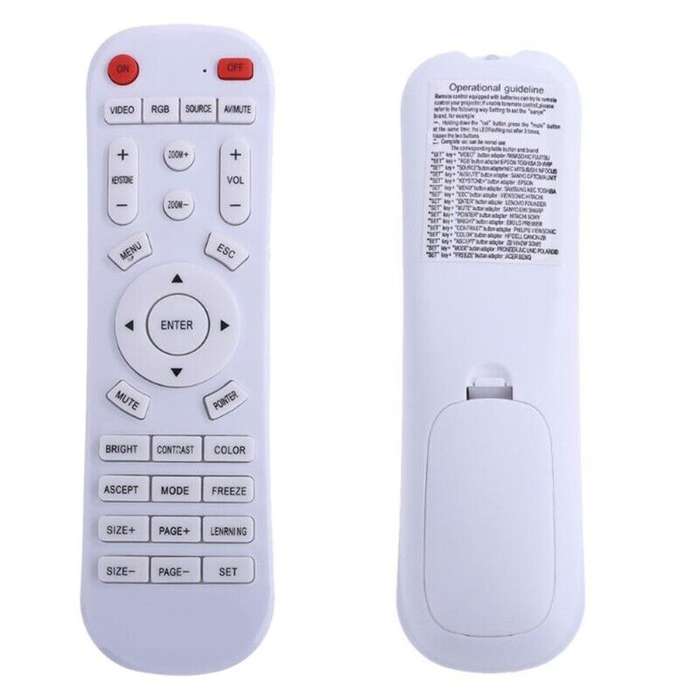 Universal Projector Remote Control for Home Cinema Home Theater
