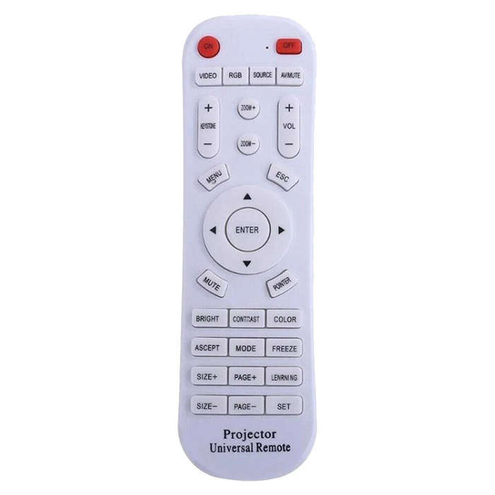 Universal Projector Remote Control for Home Cinema Home Theater