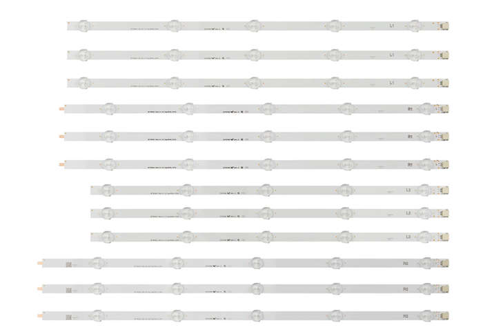 LG 50inch LED TV Backlight Strips (12pcs) AGF78180301 AGF78240901 AGF78401201 For LG 50" TV 50LN5...