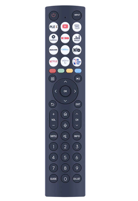 Replacement Remote Control ERF2R36H ERF2136H Compatible with Hisense 4K UHD LED LCD Smart TV 55U7...