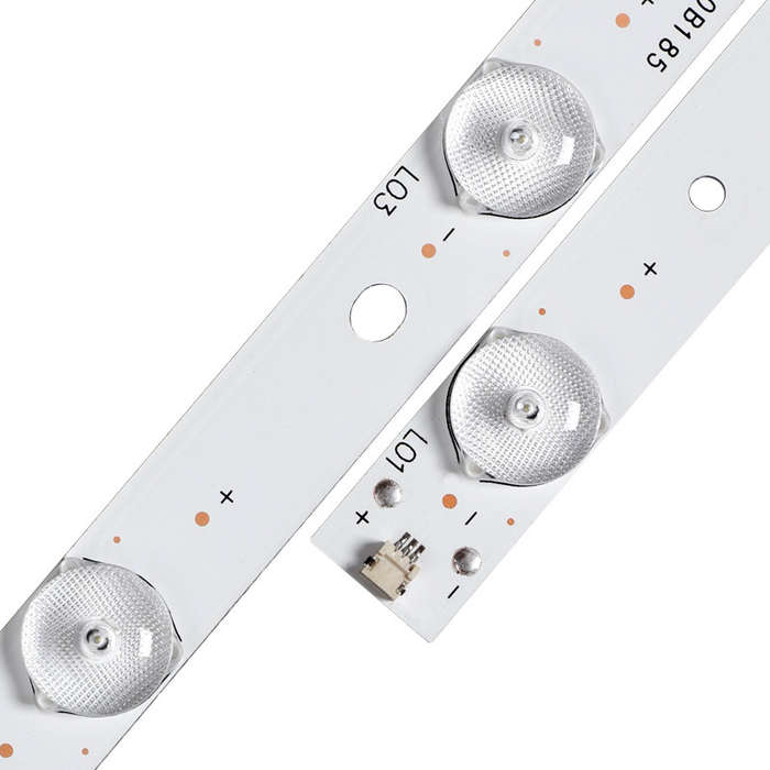 32inch - 55inch universal LED TV Backlight Strip for Most Generic TV brands 8LED 3V 3pin Connector