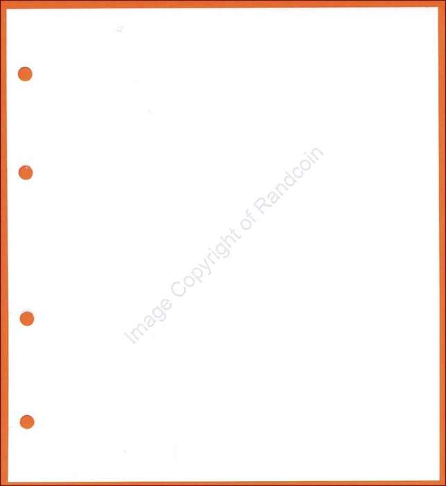 *#* A4 Universal Coin Album - Extra Pages. White Divider Page *#*