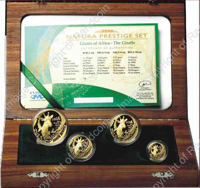### 2006 Natura Gold The Giraffe Prestige Set ###