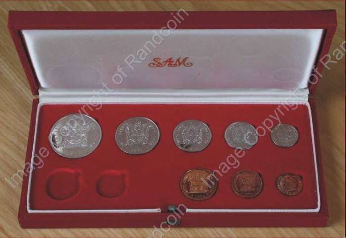 *#* 1974 Long Proof Set NO GOLD in SA Mint box Mintage 11000 !!! *#*