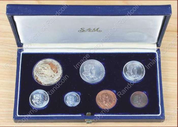 *#* 1965 SA Proof Set in Original SA Mint box Mintage 19 889 !!! *#*