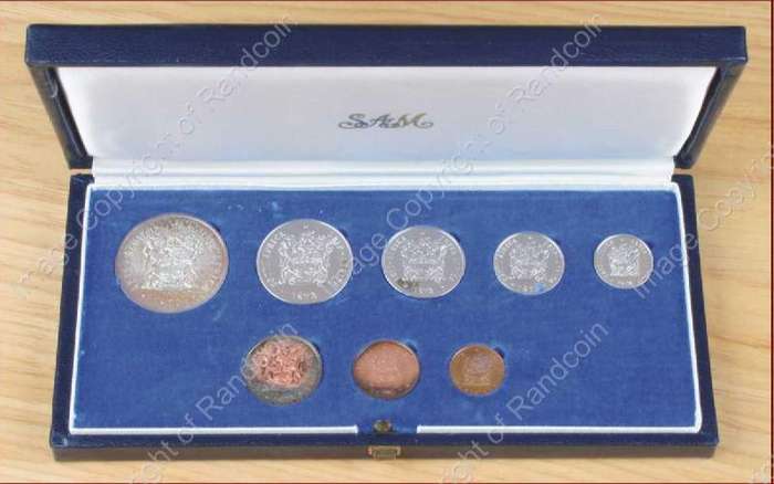 *#* 1973 SA Proof Set in Original SA Mint box !!! *#*
