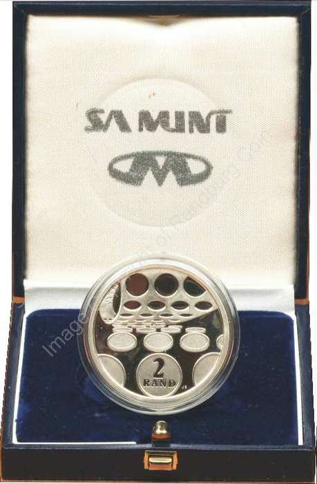 @@ SNAP Friday @@ *#* SA Silver R2 Proof 1992 Coin Technology - NO Box *#*