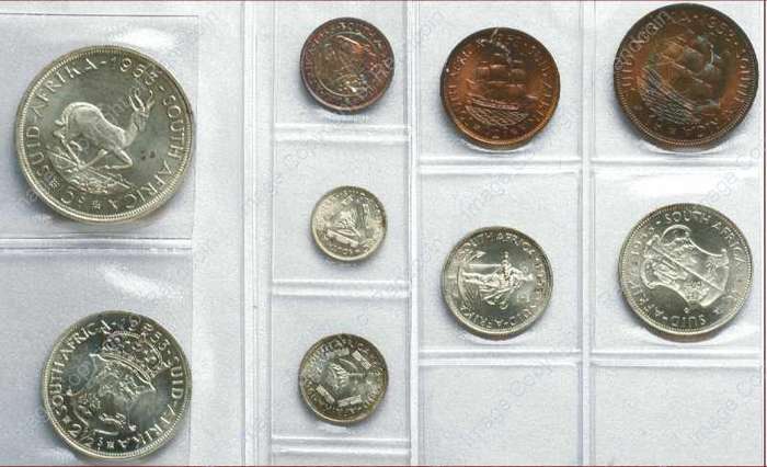 *#* 1953 SA Union Proof Set in a plastic sleeve *#*