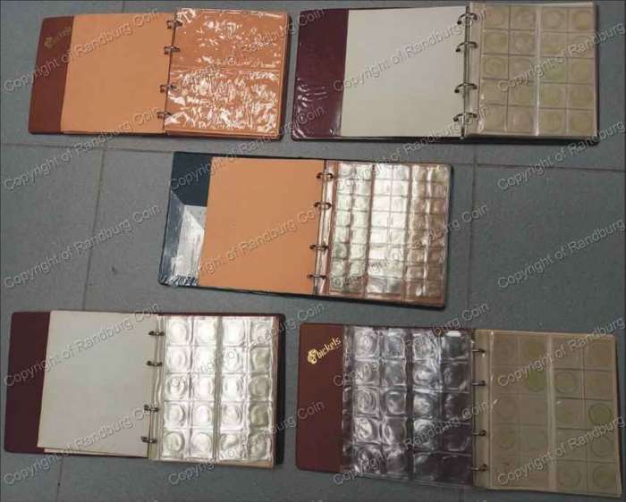 *#* Used A5 Albums x 5 - Per Images - With Used sleeves for coins/notes plus dividers *#*