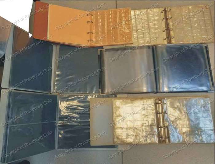 *#* Used Albums x 6 (A5/A4) - Per Images - With Used sleeves for coins/notes plus dividers *#*
