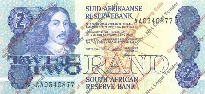 *#* CL Stals 1st Issue - Two Rand Note - UNC *#*