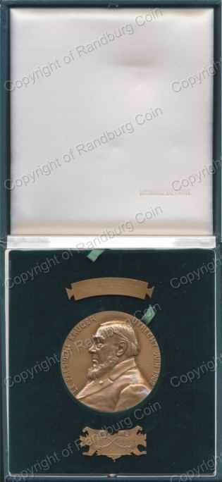 *#* FREE SHIPPING - Paul Kruger Bronze 1977 Replica of his 1902 Stay in Utrecht Medallion *#*