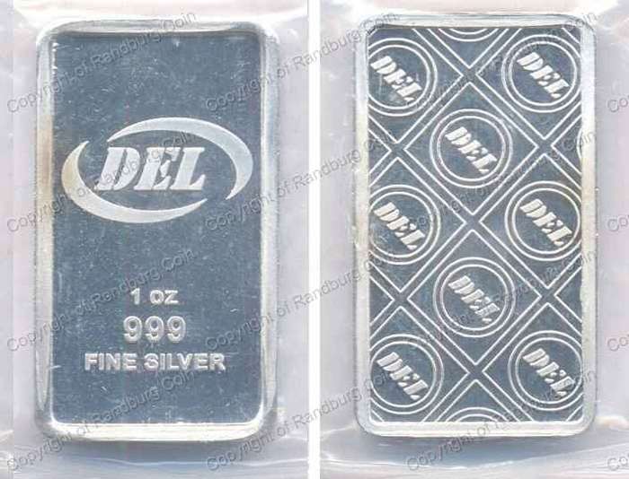 *#* Silver 1 oz  Del Bar *#*
