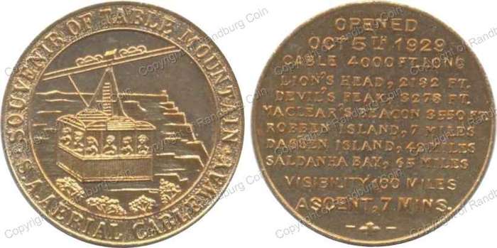 *#* Table Mountain Aerial Cable-way Medallion *#*