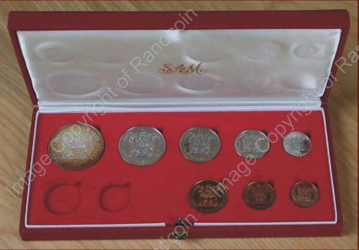 *#* 1980 Long Proof Set NO GOLD in SA Mint box Mintage 10000 !!! *#*