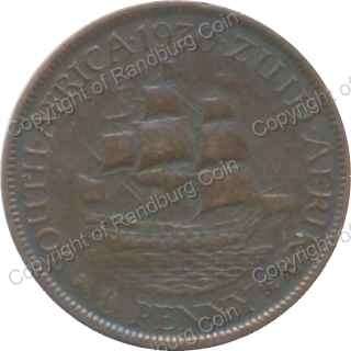 1930_SA_Half_Penny_rev