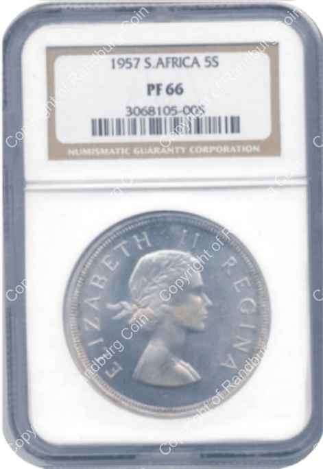 *#* 1957 CROWN NGC SLABBED PF 66 - 2nd best NGC PF Grade *#*