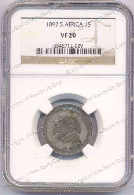 *#* 1897 SHILLING NGC SLABBED VF20 *#*