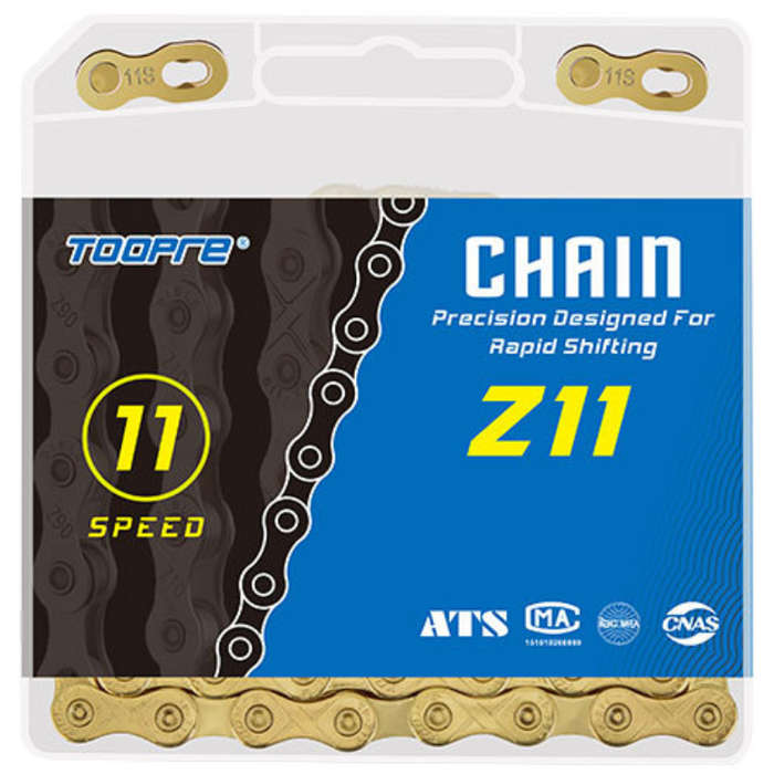 Toopre Premium 11 Speed Gold Bicycle Chain