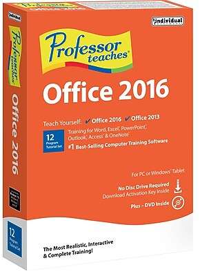 Professor Teaches Office 2016 for Windows (1 User) (Boxed)