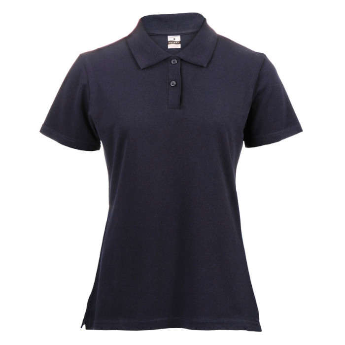 180g Pique Knit Ladies Polo Golf Shirt - Various White S