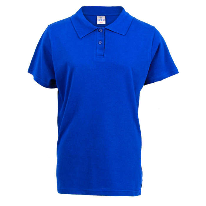 180g Pique Knit Ladies Polo Golf Shirt - Various White S