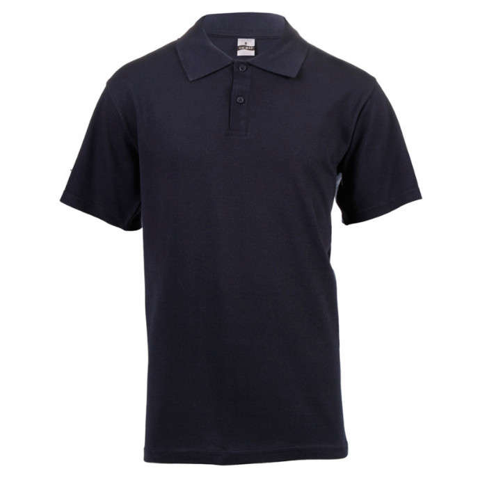180g Pique Knit Men's Polo Golf Shirt - Various Navy XL