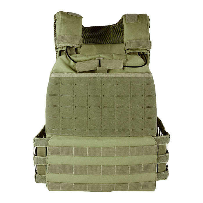 TacSpec EDH LCS MOLLE Plate Carrier/Vest - Various Black