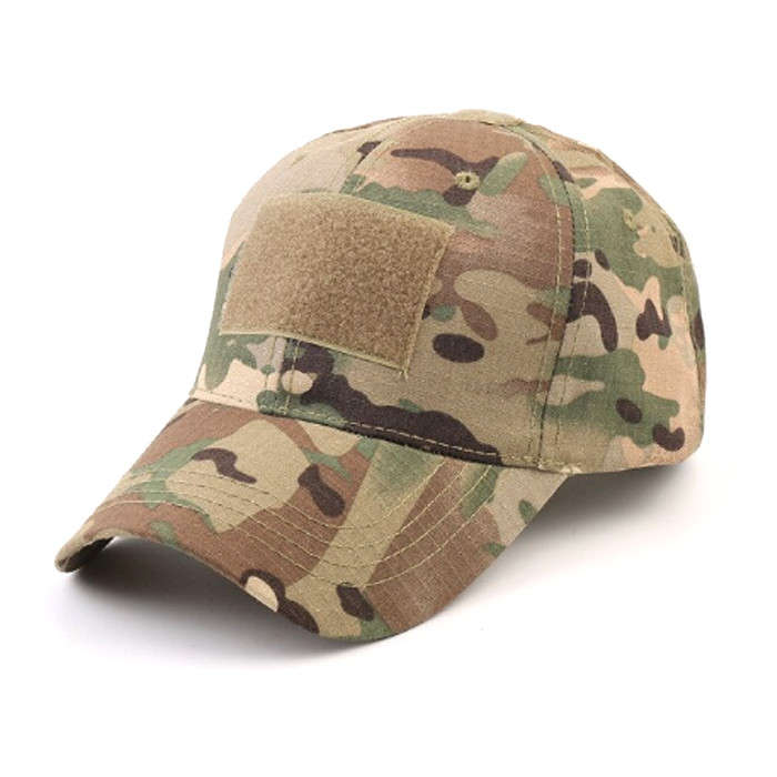 TacSpec Tactical Cap with Velcro - Various Black