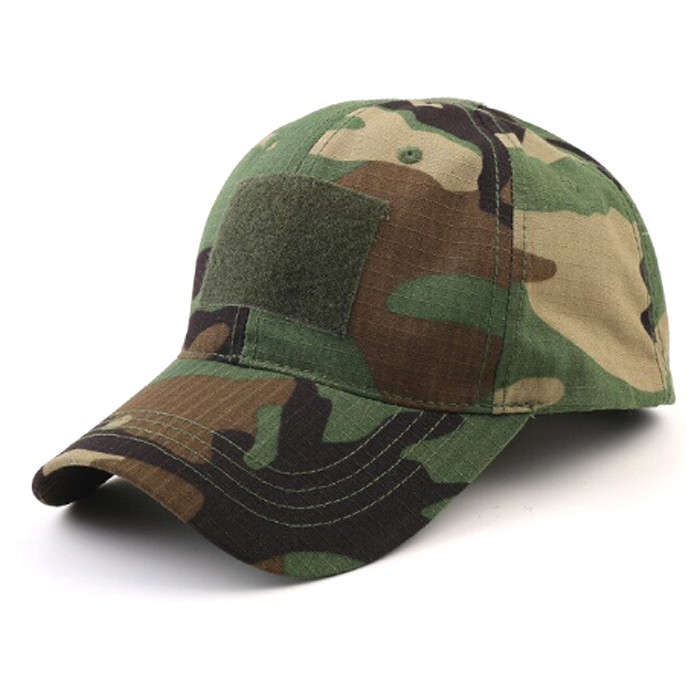 TacSpec Tactical Cap with Velcro - Various Black