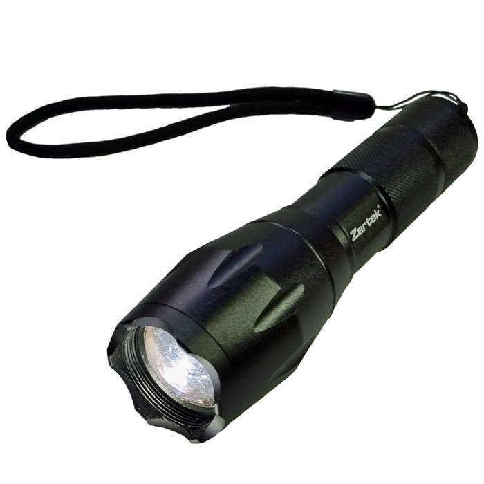 Zartek ZA-416 Extreme Bright LED 1000 Lumen Rechargable USB Flashlight