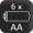 6 AA Batteries